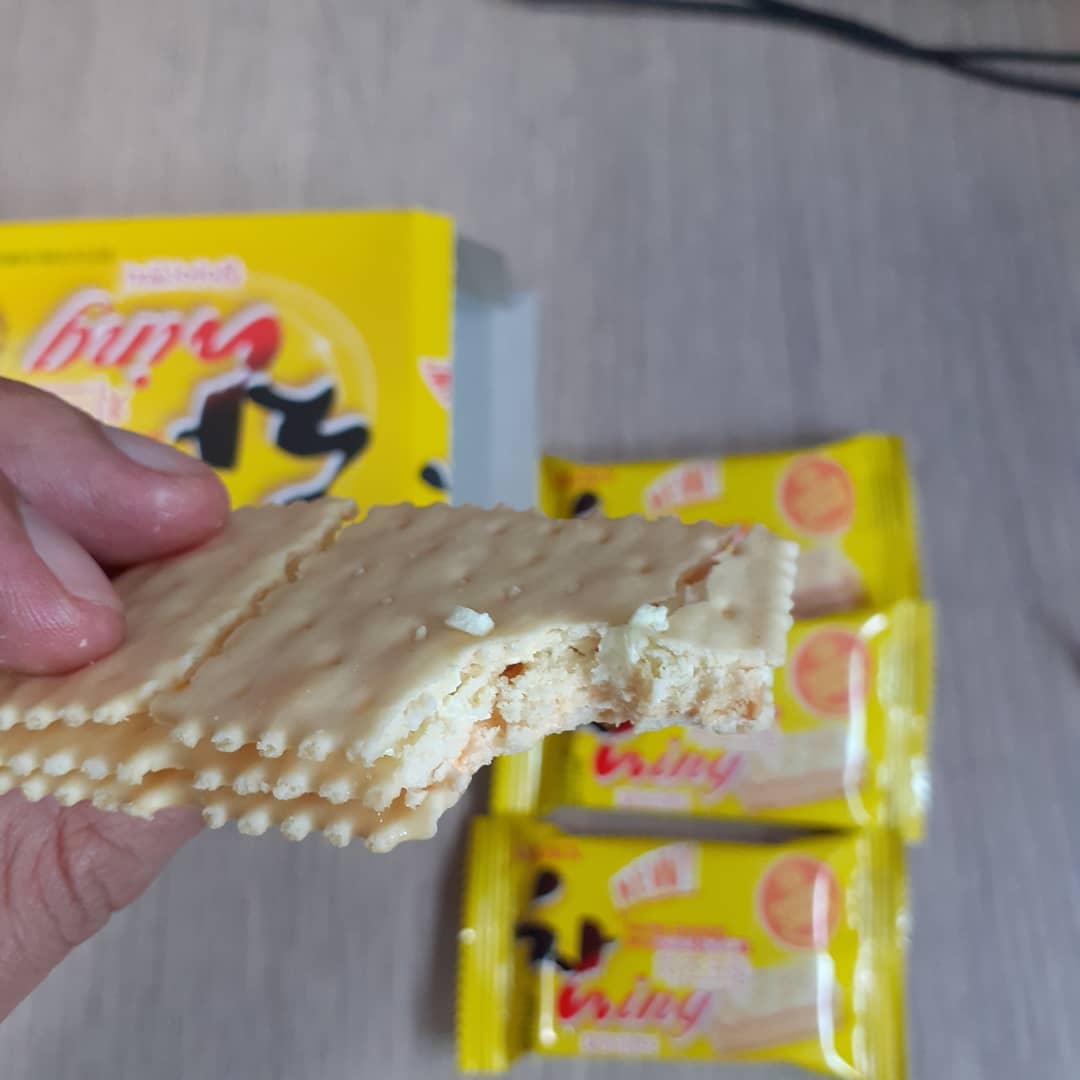 Galletas sabor queso marca Crown