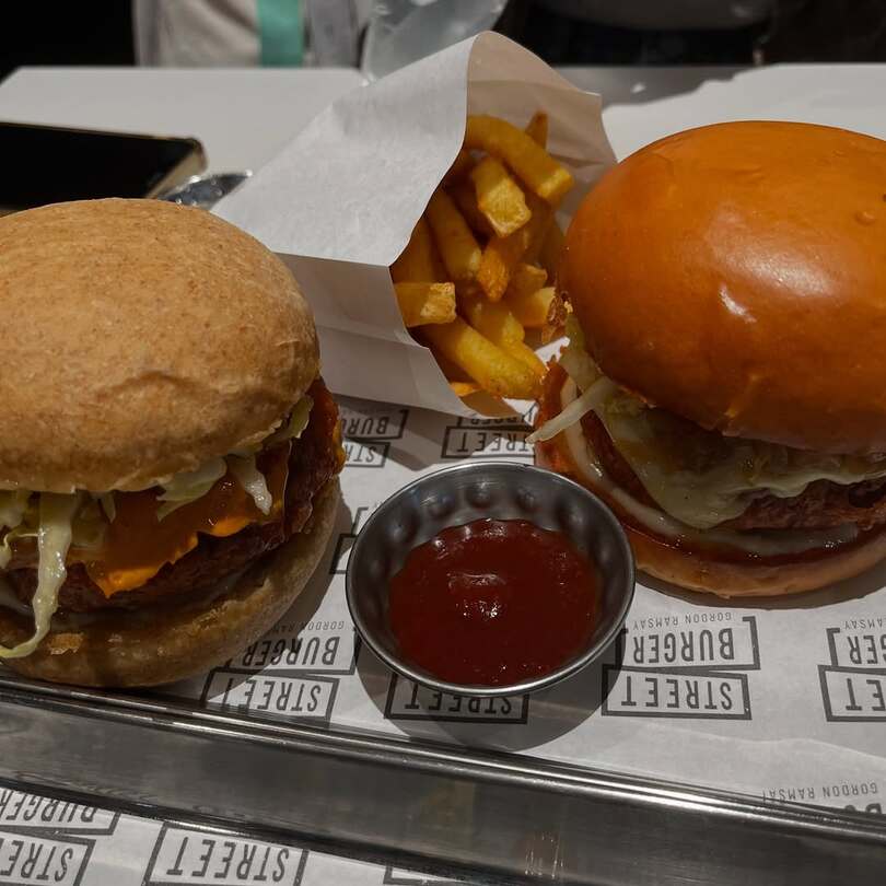La hamburguesa vegana de Gordon Ramsay en Street Burger